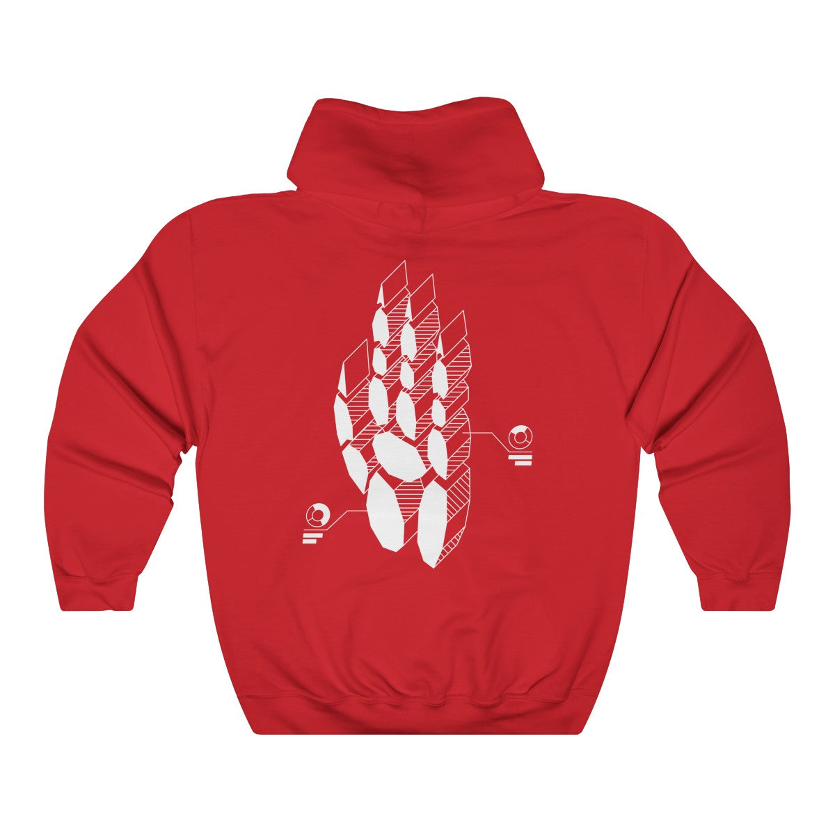 Techno Sergal - Hoodie Hoodie Wexon Red S 