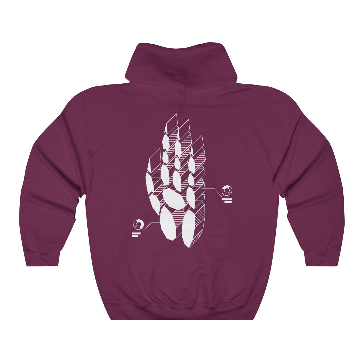 Techno Sergal - Hoodie Hoodie Wexon Maroon S 