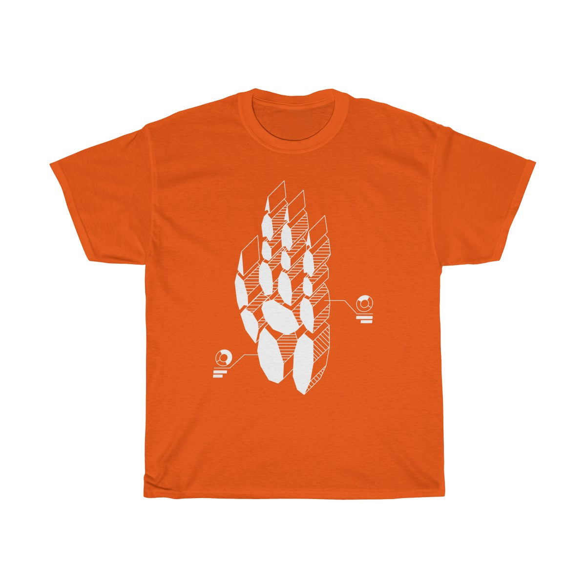 Techno Sergal - T-Shirt T-Shirt Wexon Orange S 