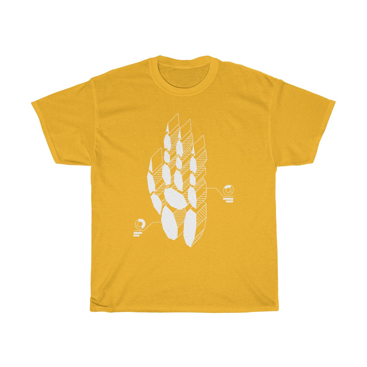 Techno Sergal - T-Shirt T-Shirt Wexon Gold S 