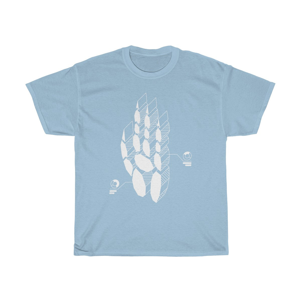 Techno Sergal - T-Shirt T-Shirt Wexon Light Blue S 