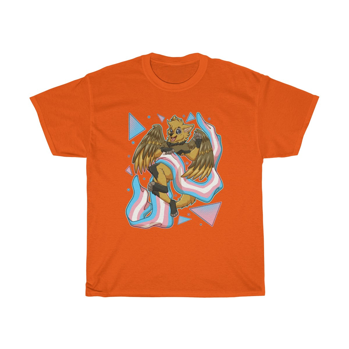 The Wolf Dragon - T-Shirt T-Shirt Cocoa Orange S 