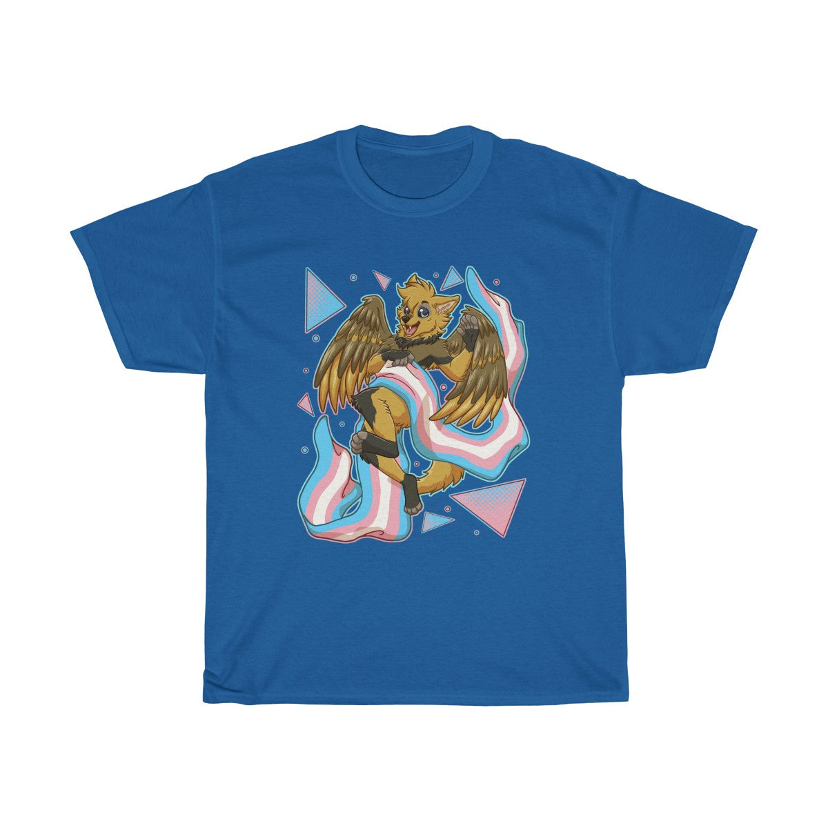 The Wolf Dragon - T-Shirt T-Shirt Cocoa Royal Blue S 