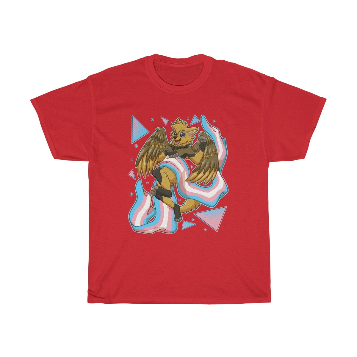 The Wolf Dragon - T-Shirt T-Shirt Cocoa Red S 