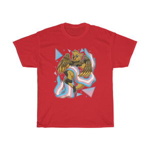 The Wolf Dragon - T-Shirt T-Shirt Cocoa Red S 