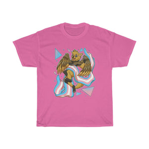 The Wolf Dragon - T-Shirt T-Shirt Cocoa Pink S 