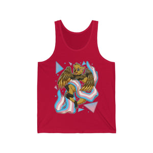 The Wolf Dragon - Tank Top Tank Top Cocoa Red XS 