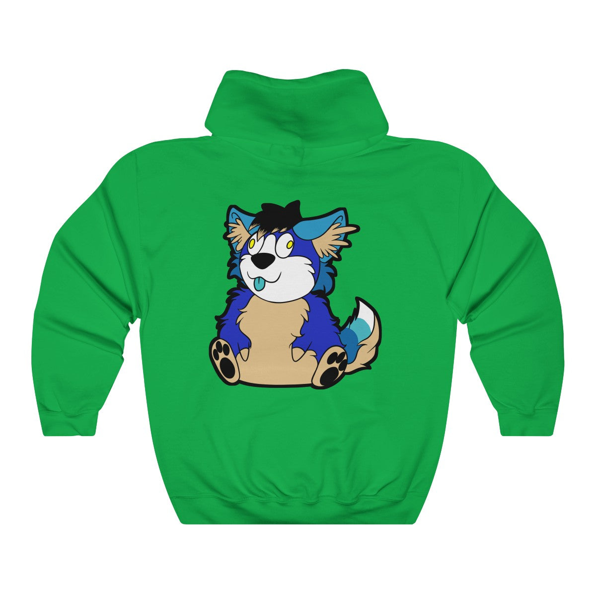 Thicc Boi No Text - Hoodie Hoodie AFLT-Hund The Hound Green S 