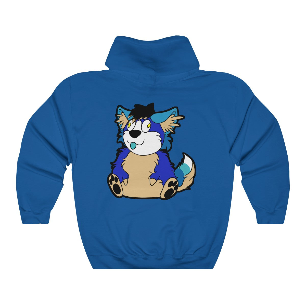 Thicc Boi No Text - Hoodie Hoodie AFLT-Hund The Hound Royal Blue S 