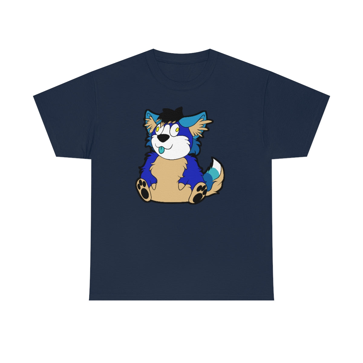 Thicc Boi No Text - T-Shirt T-Shirt AFLT-Hund The Hound Navy Blue S 