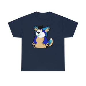 Thicc Boi No Text - T-Shirt T-Shirt AFLT-Hund The Hound Navy Blue S 