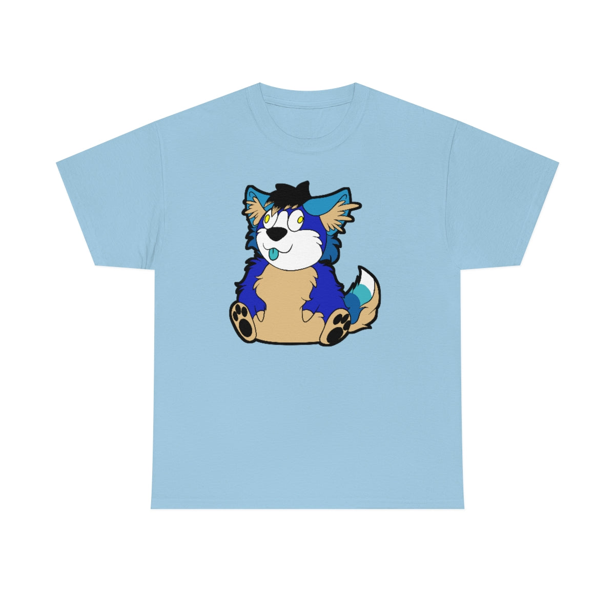 Thicc Boi No Text - T-Shirt T-Shirt AFLT-Hund The Hound Light Blue S 