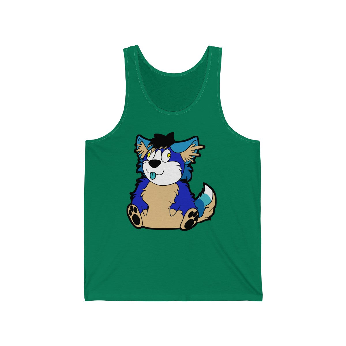 Thicc Boi No Text - Tank Top Tank Top AFLT-Hund The Hound Green XS 