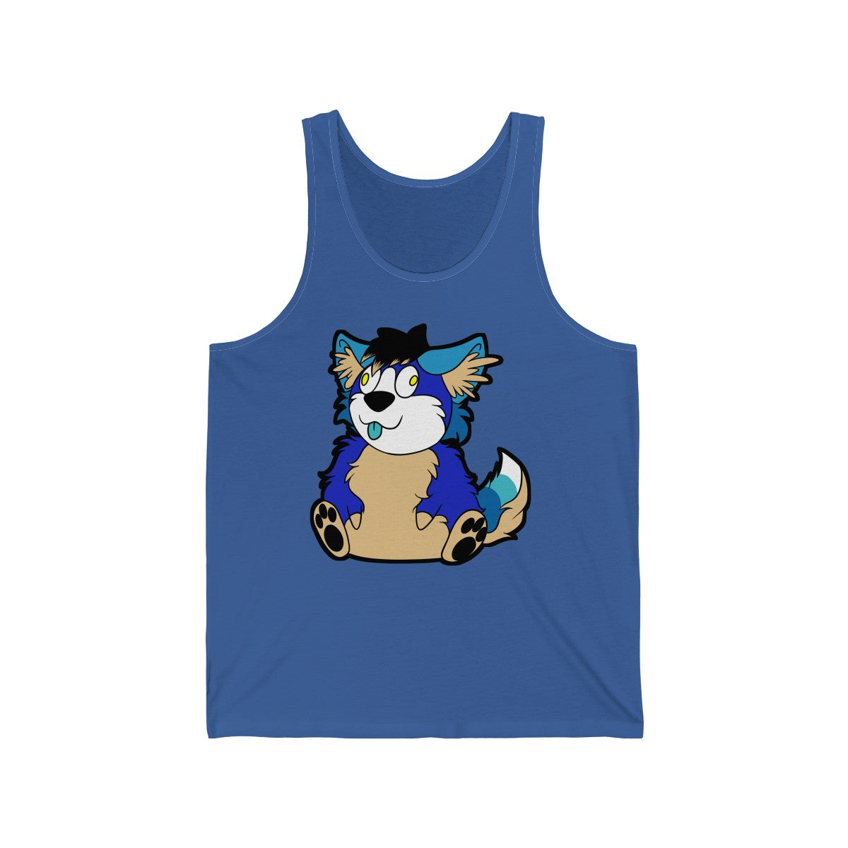 Thicc Boi No Text - Tank Top Tank Top AFLT-Hund The Hound Royal Blue XS 