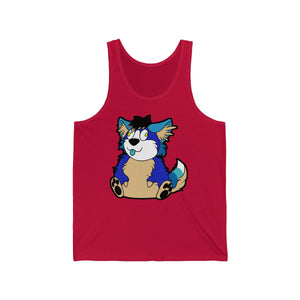 Thicc Boi No Text - Tank Top Tank Top AFLT-Hund The Hound Red XS 