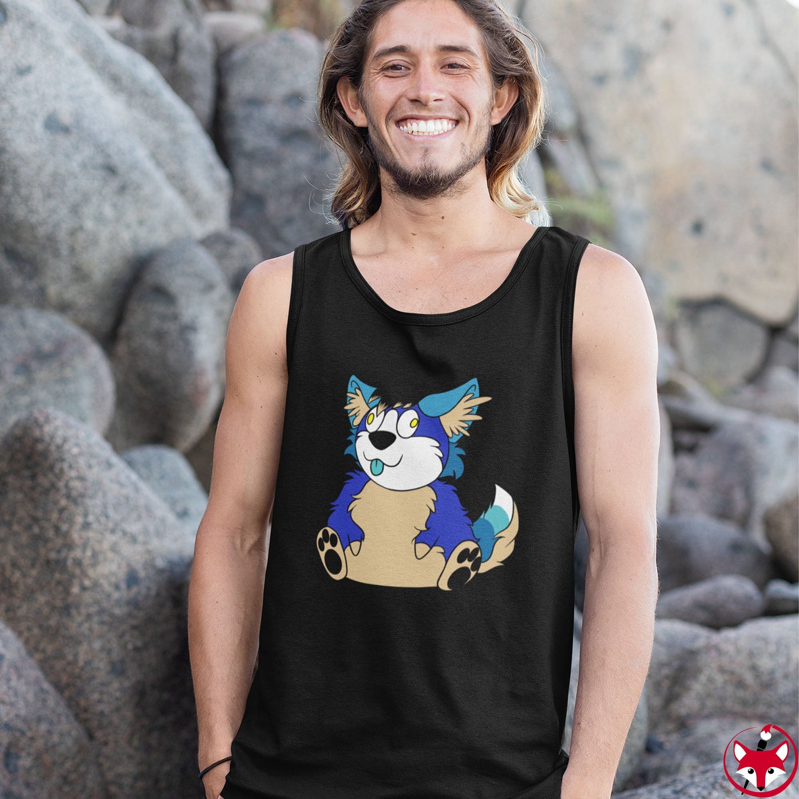 Thicc Boi No Text - Tank Top Tank Top AFLT-Hund The Hound 