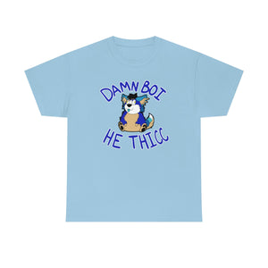 Thicc Boi With Text - T-Shirt T-Shirt AFLT-Hund The Hound Light Blue S 