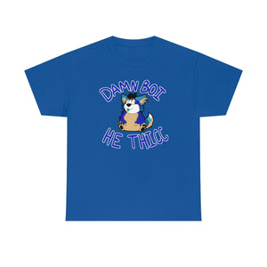 Thicc Boi With Text - T-Shirt T-Shirt AFLT-Hund The Hound Royal Blue S 