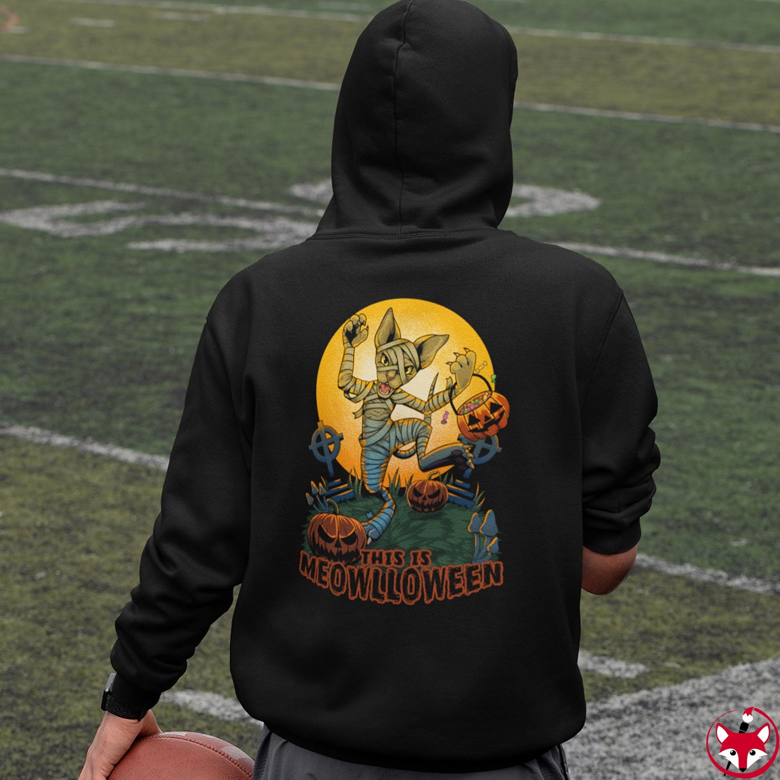 This is Meowlloween - Hoodie Hoodie Artworktee 