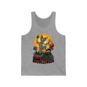 This is Meowlloween - Tank Top Tank Top Artworktee Heather XS 