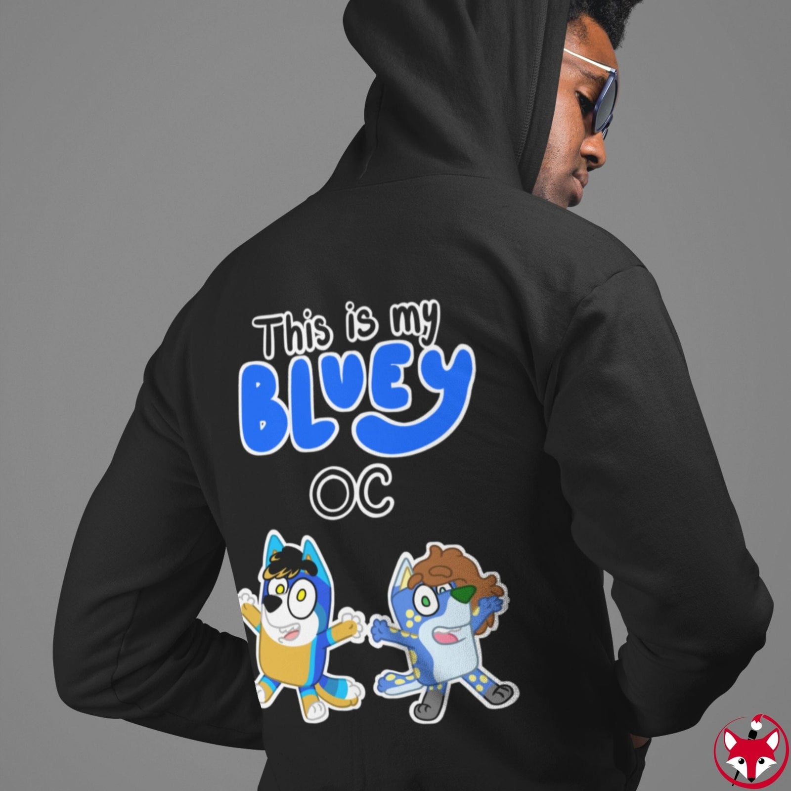 This is my Bluey OC - Hoodie Hoodie AFLT-Hund The Hound 