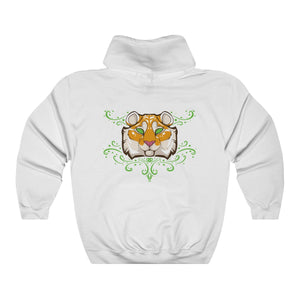 Tiger - Hoodie Hoodie Dire Creatures White S 