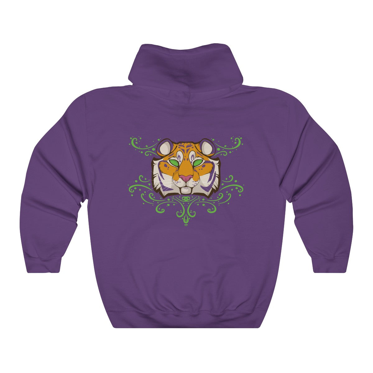 Tiger - Hoodie Hoodie Dire Creatures Purple S 