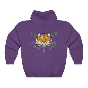 Tiger - Hoodie Hoodie Dire Creatures Purple S 