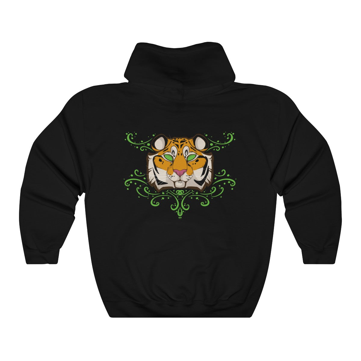 Tiger - Hoodie Hoodie Dire Creatures Black S 