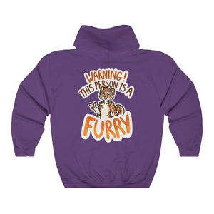 Tiger - Hoodie Hoodie Sammy The Tanuki Purple S 