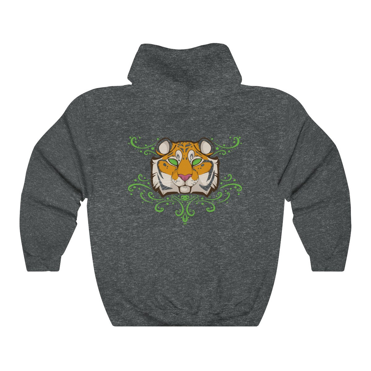 Tiger - Hoodie Hoodie Dire Creatures Dark Heather S 