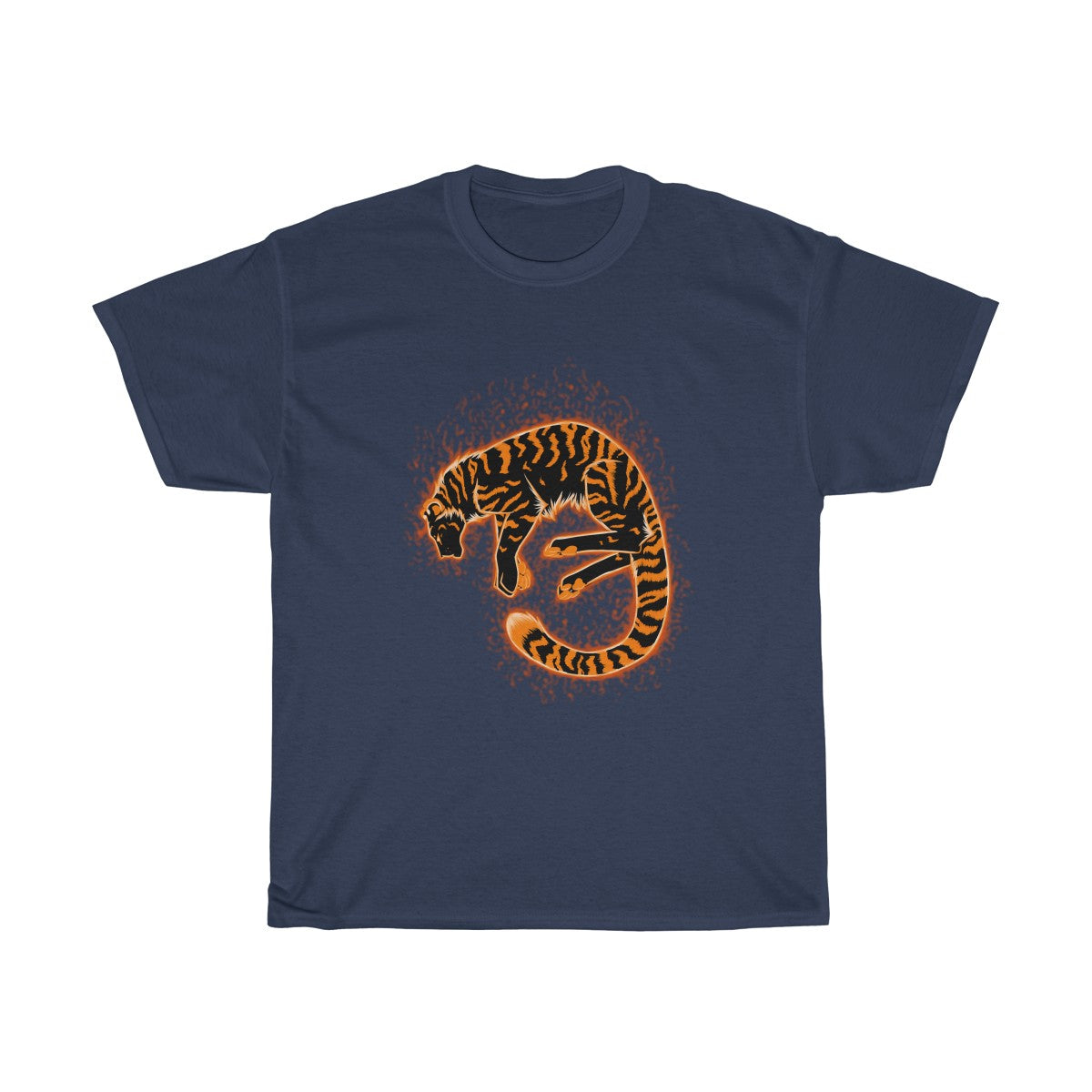 Tiger - T-Shirt T-Shirt Dire Creatures Navy Blue S 