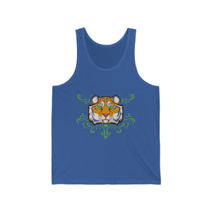 Tiger - Tank Top Tank Top Dire Creatures Royal Blue XS 