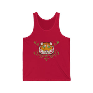 Tiger - Tank Top Tank Top Dire Creatures Red XS 