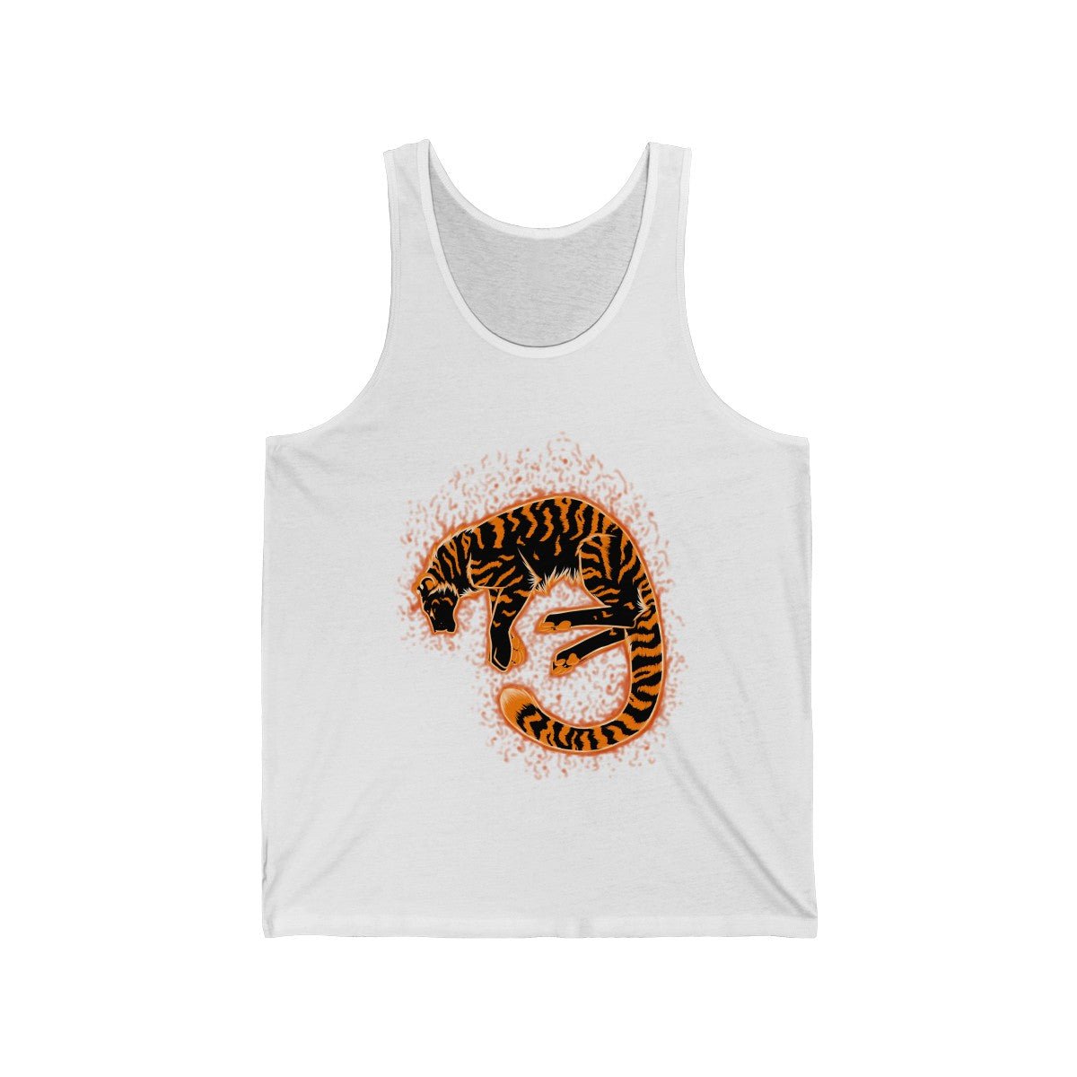 Tiger - Tank Top Tank Top Dire Creatures White XS 