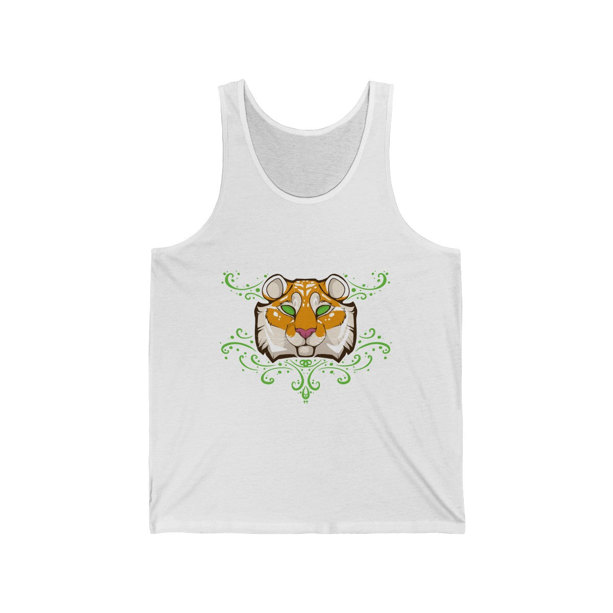 Tiger - Tank Top Tank Top Dire Creatures White XS 