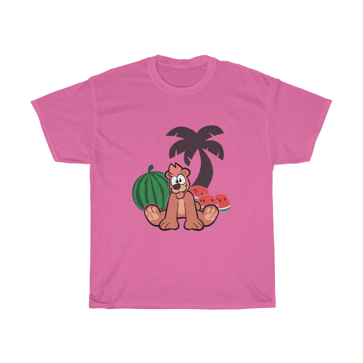 Tropical Bear - T-Shirt T-Shirt Motfal Pink S 
