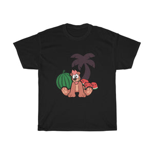 Tropical Bear - T-Shirt T-Shirt Motfal Black S 