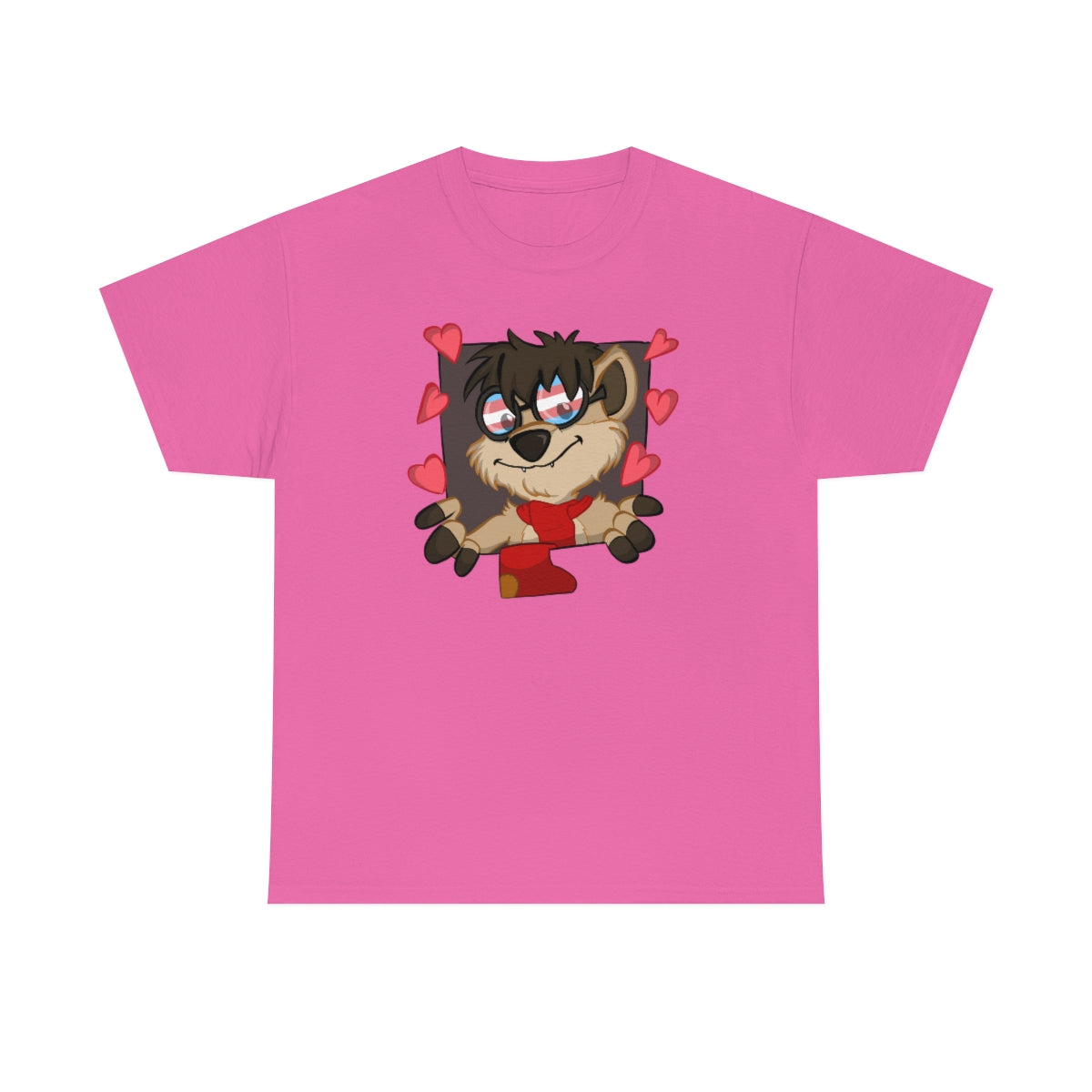 Trans - T-Shirt Hoodie Thabo Meerkat Pink S 
