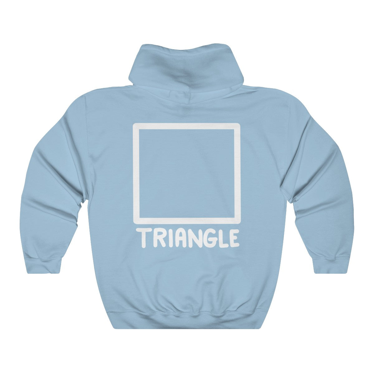 Triangle - Hoodie Hoodie Ooka Light Blue S 