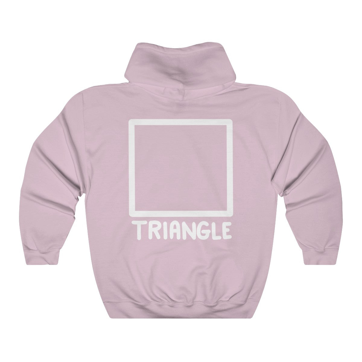 Triangle - Hoodie Hoodie Ooka Light Pink S 