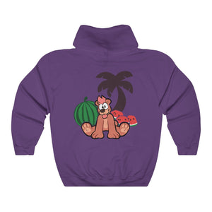 Tropical Bear - Hoodie Hoodie Motfal Purple S 