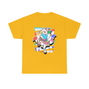 Unity Pride Momo Kitsune - T-Shirt T-Shirt Artworktee Gold S 