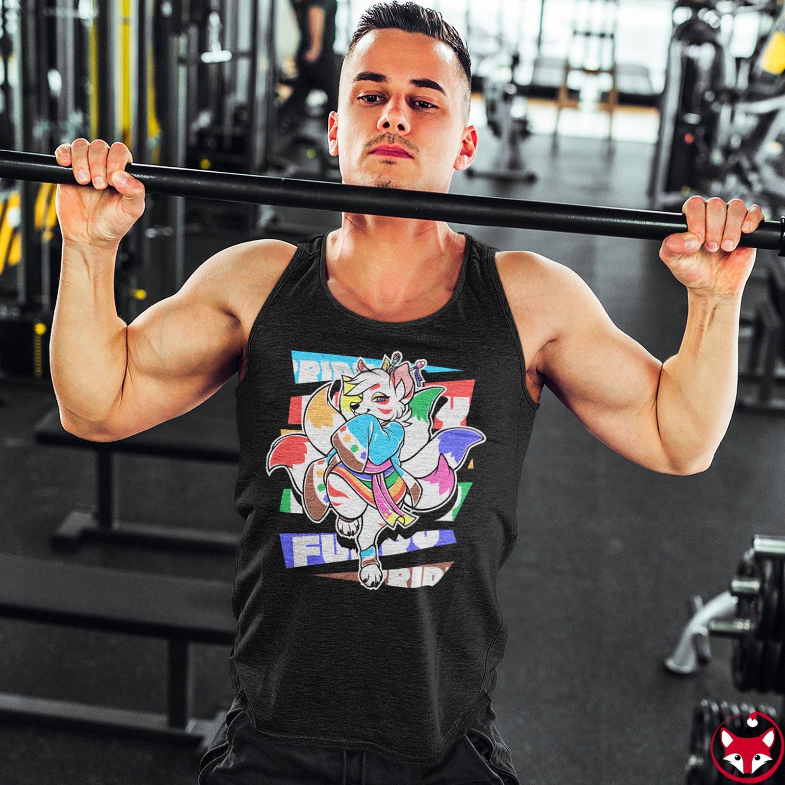 Unity Pride Momo Kitsune - Tank Top Tank Top Artworktee 