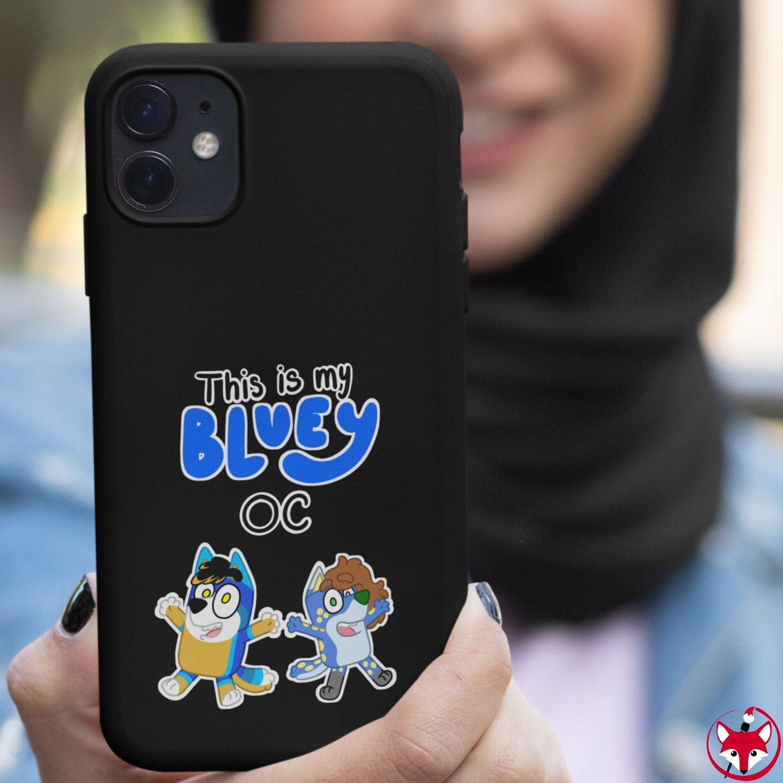 Hund The Hound - This is my Bluey OC - Phone Case Phone Case Printify 