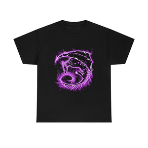 Violet Dragon - T-Shirt T-Shirt Dire Creatures Black S 