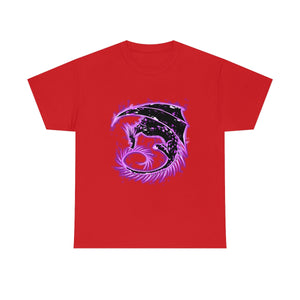 Violet Dragon - T-Shirt T-Shirt Dire Creatures Red S 