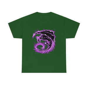 Violet Dragon - T-Shirt T-Shirt Dire Creatures Green S 