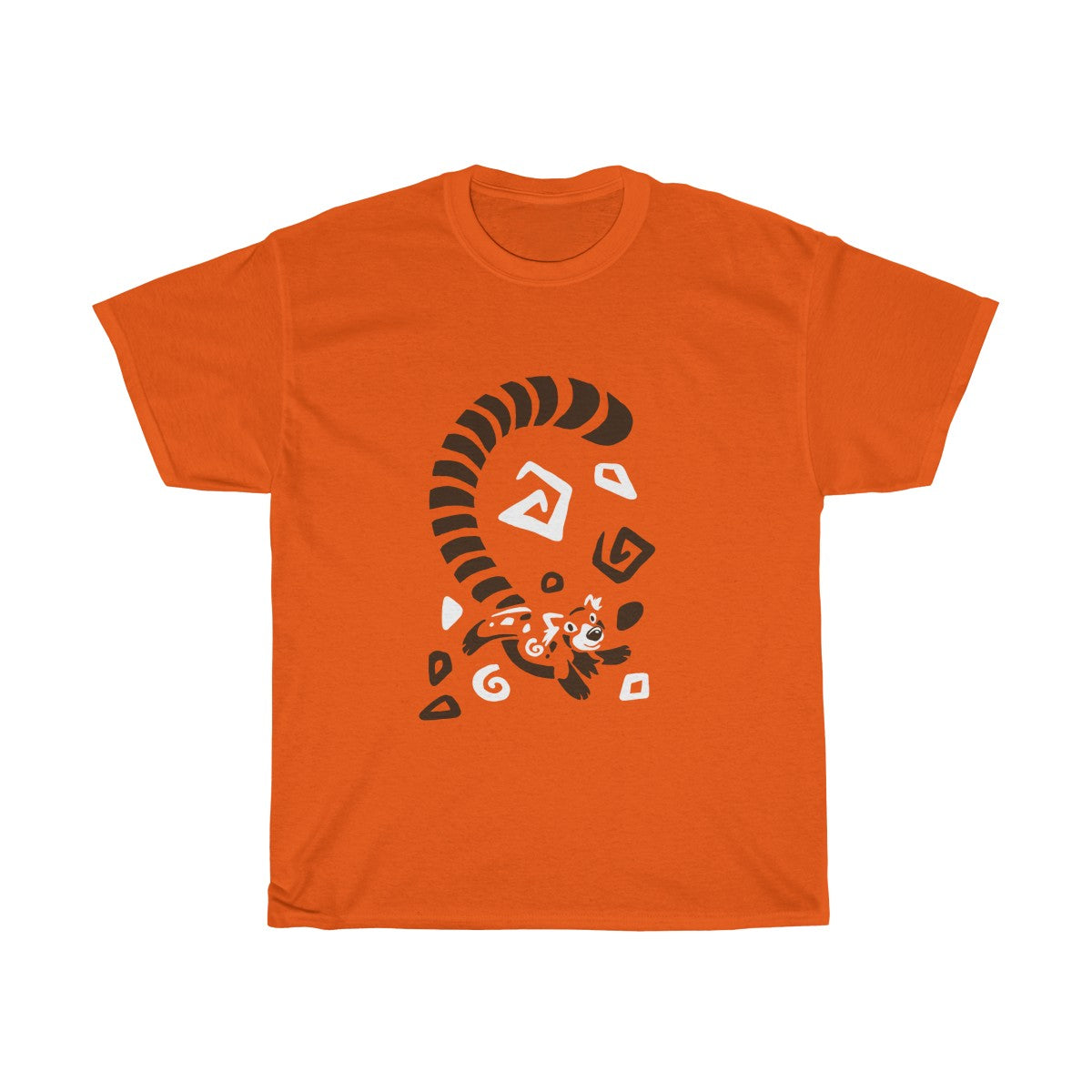 Waahs & Spirals - T-Shirts T-Shirt Dire Creatures Orange S 