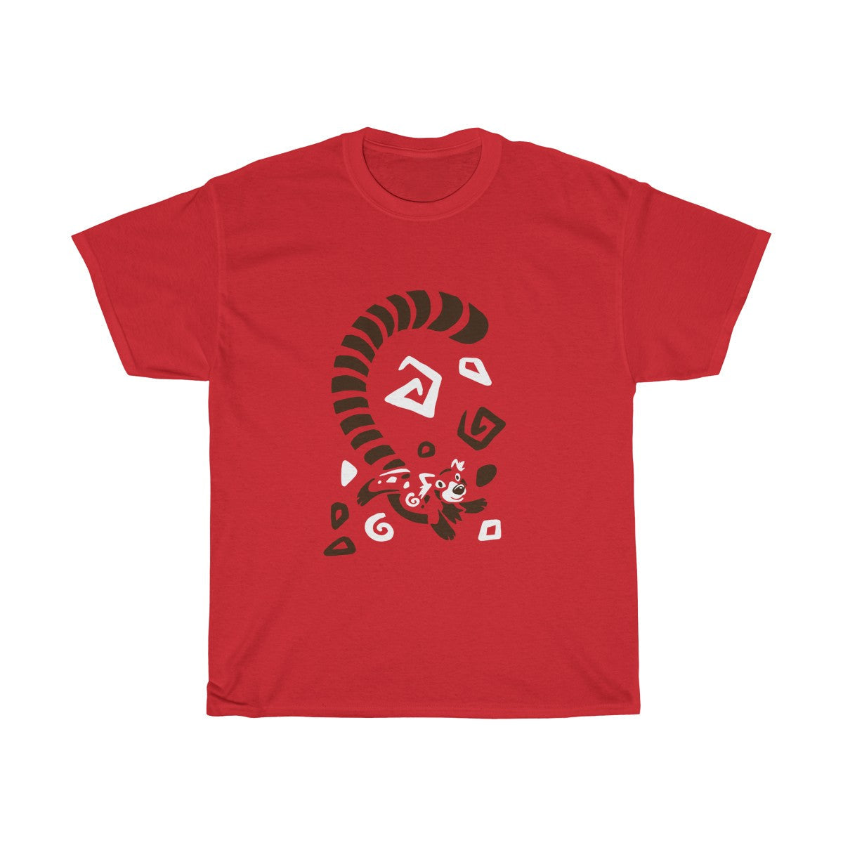 Waahs & Spirals - T-Shirts T-Shirt Dire Creatures Red S 